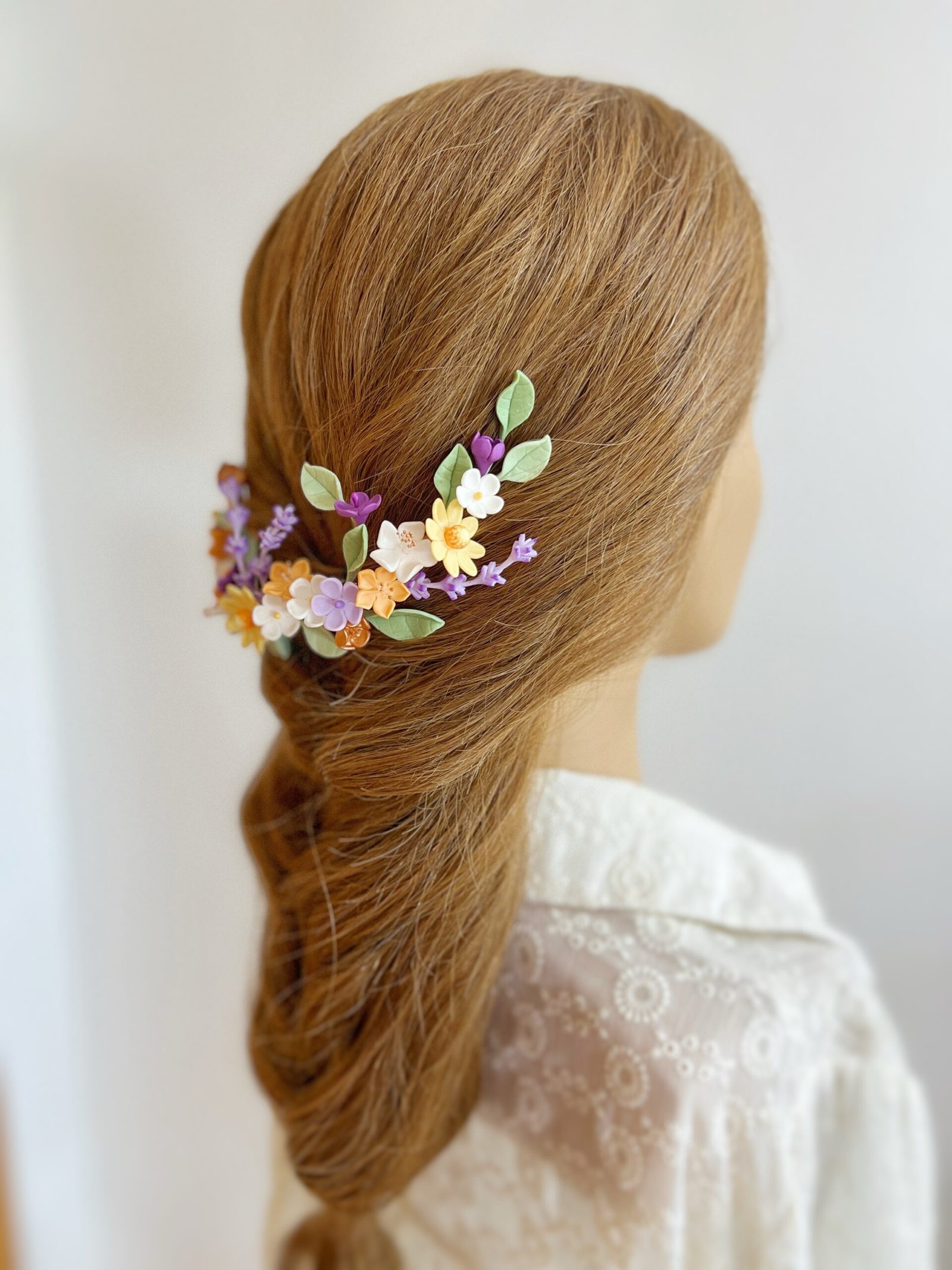 Semicorona de Novia Boho - Imagen 5