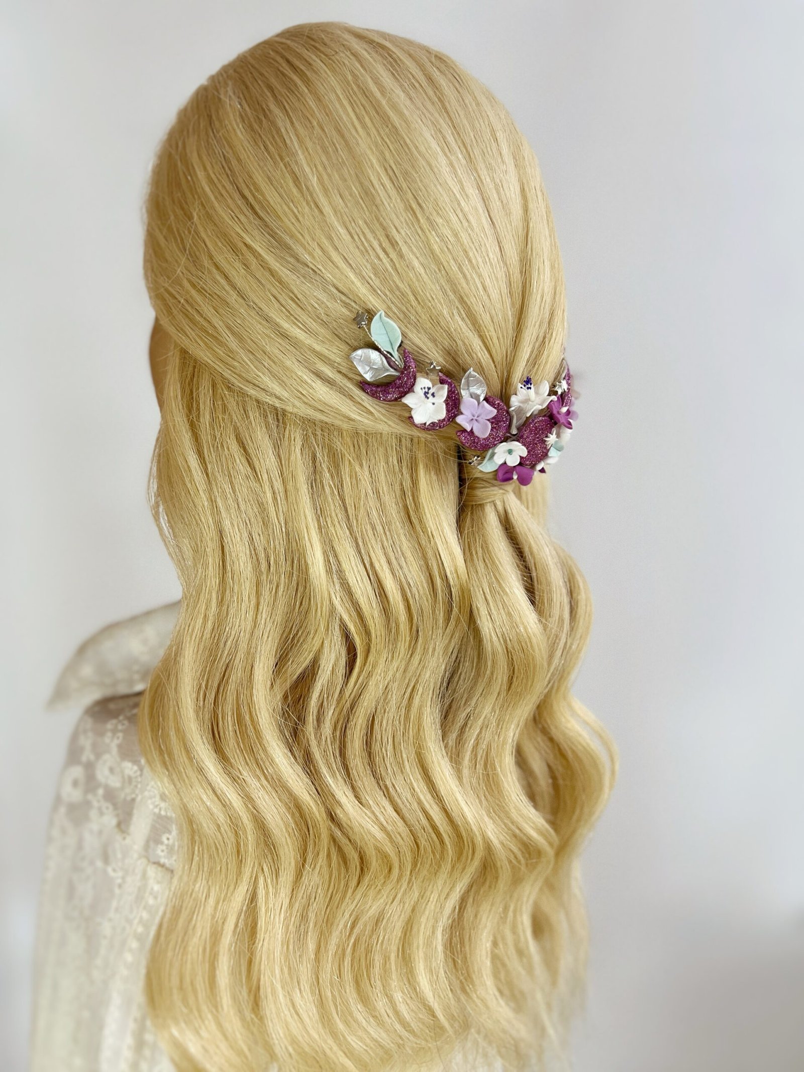 Tocado de Novia Estilo Witchy - Imagen 7