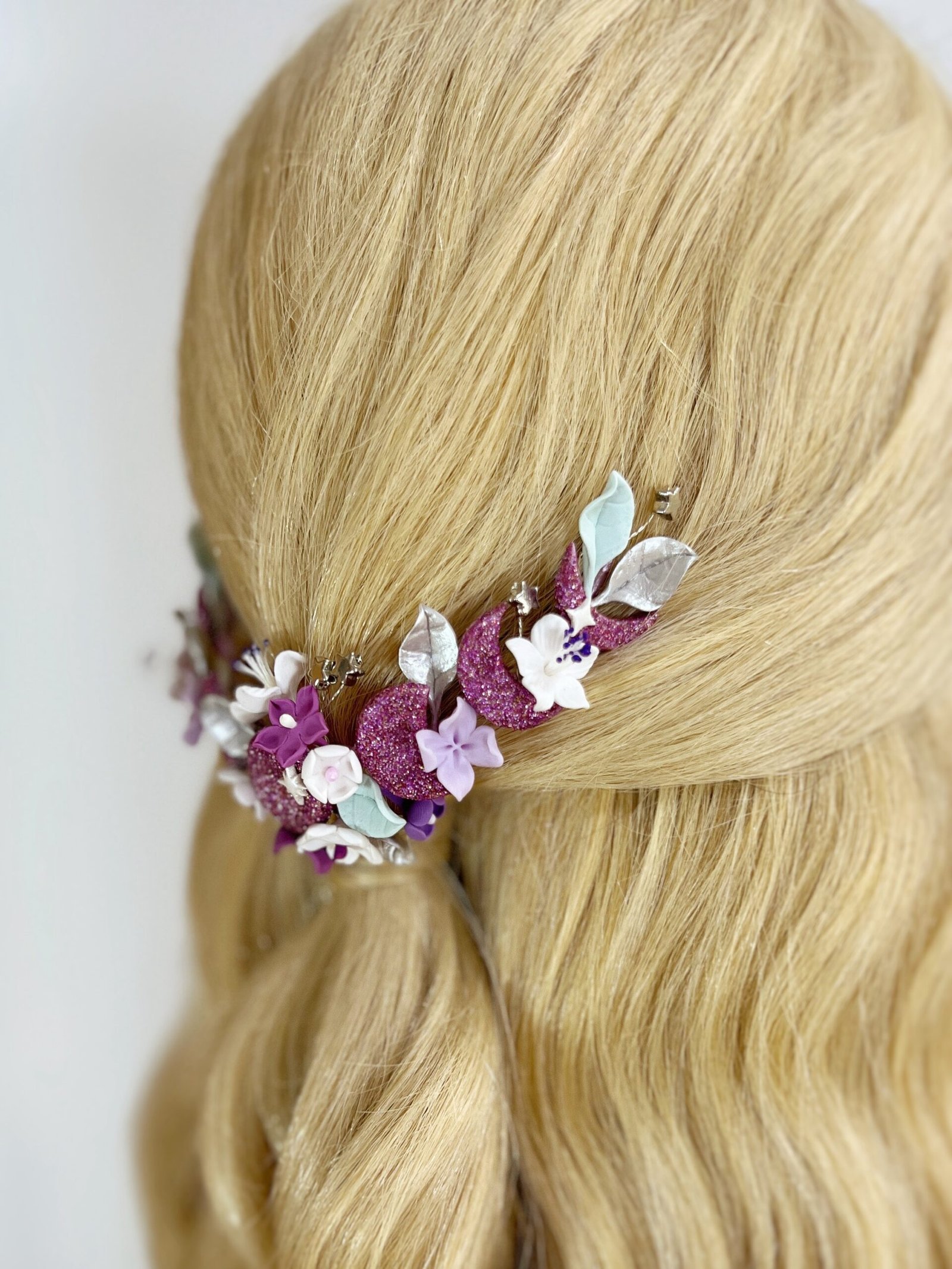Tocado de Novia Estilo Witchy - Imagen 6